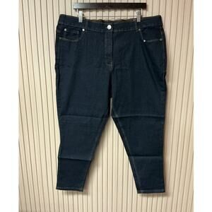 Simply Be Women’s Indigo Skinny Jeans US 18 Plus NWT